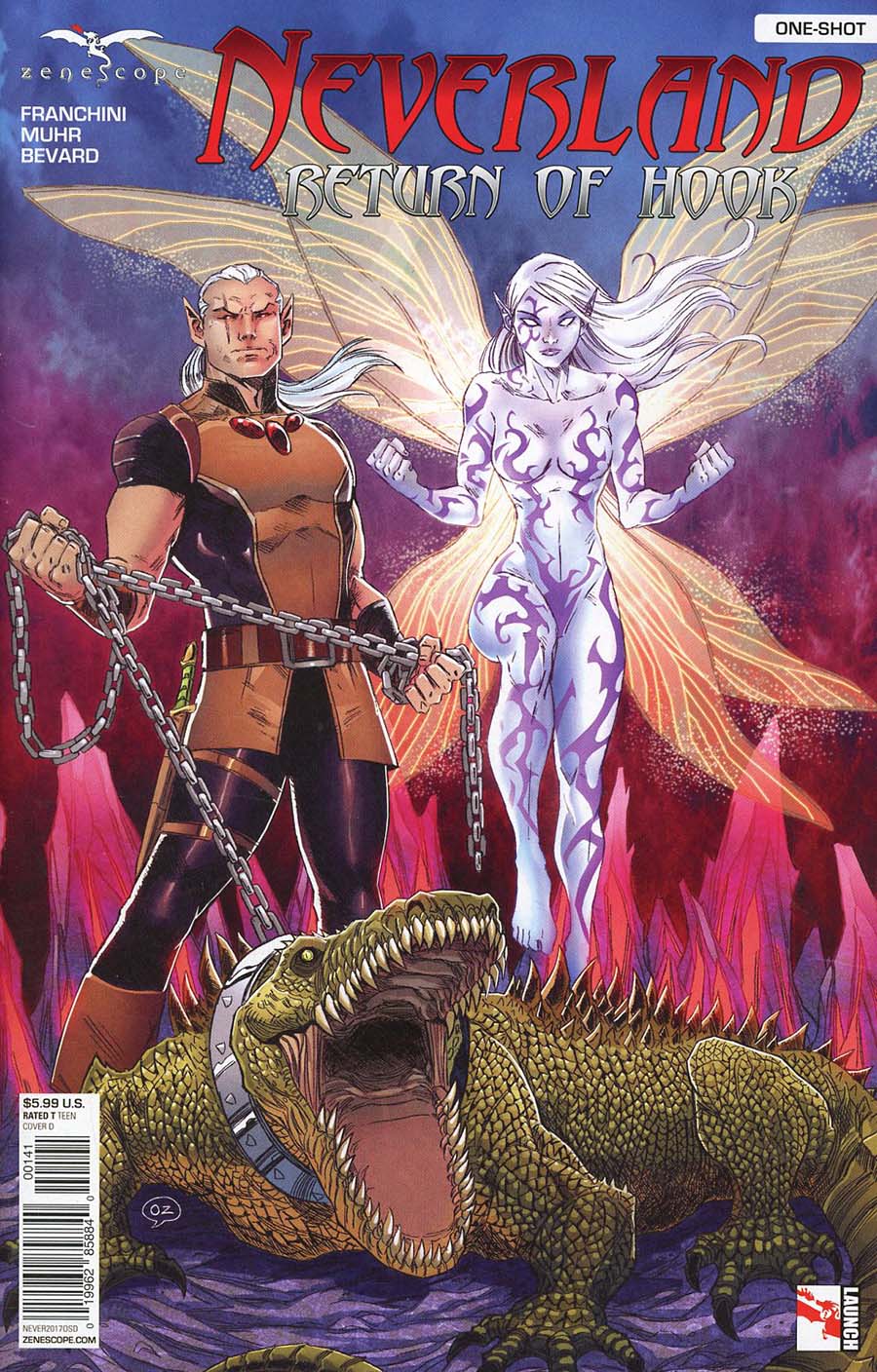 Grimm Fairy Tales Presents Neverland Return Of Hook One Shot Cover D Omar Zaldivar