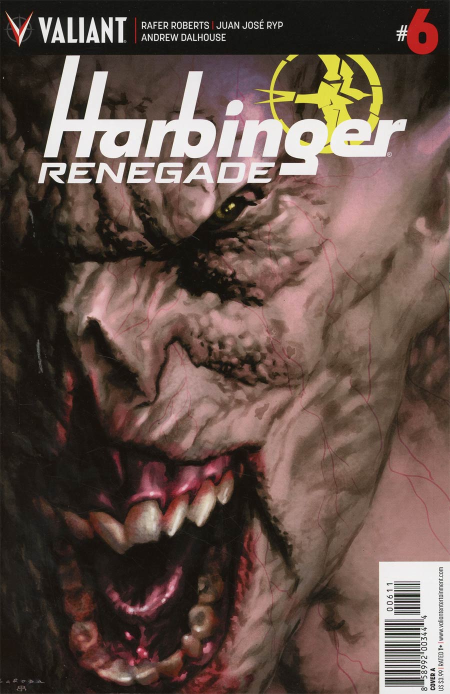 Harbinger Renegade #6 Cover A Regular Lewis Larosa Cover