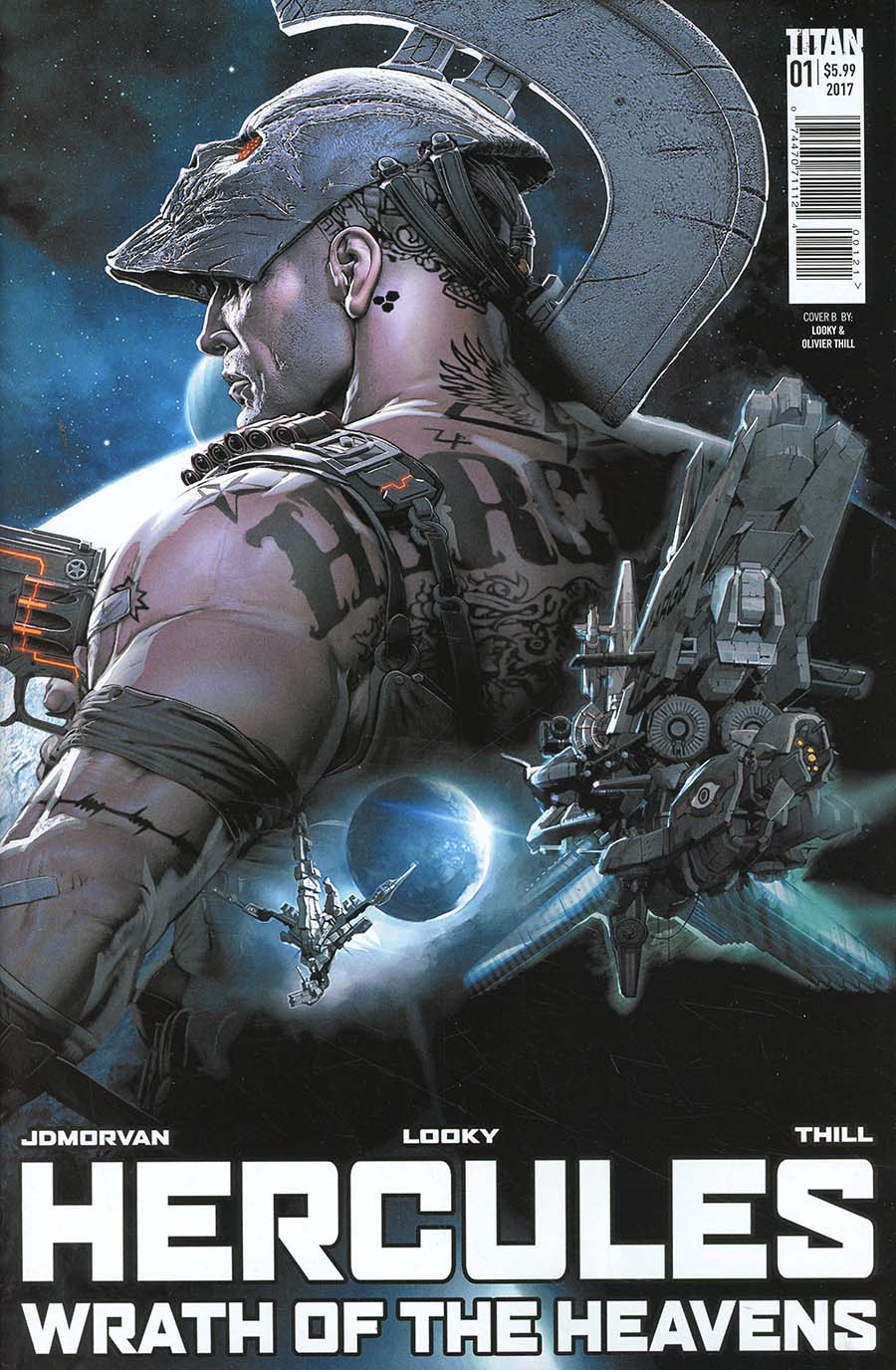 Hercules Wrath Of The Heavens #1 Cover B Variant Looky Cover