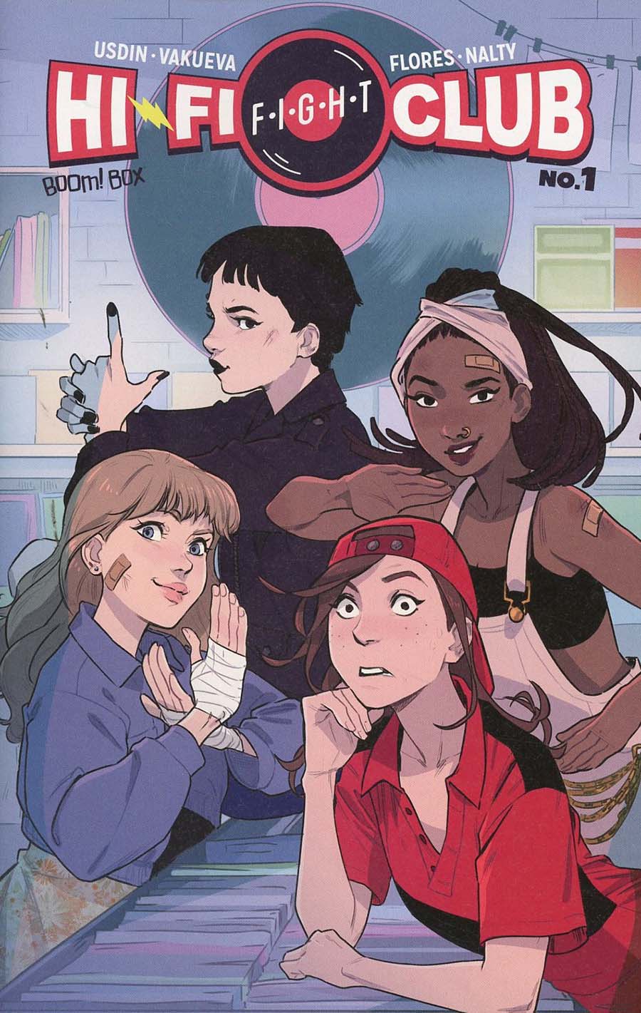 Heavy Vinyl #1 Cover A Regular Nina Vakueva Cover