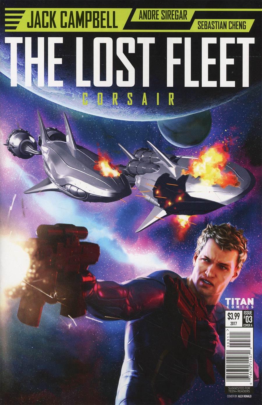 Lost Fleet Corsair #3 Cover A Regular Alex Ronald Cover