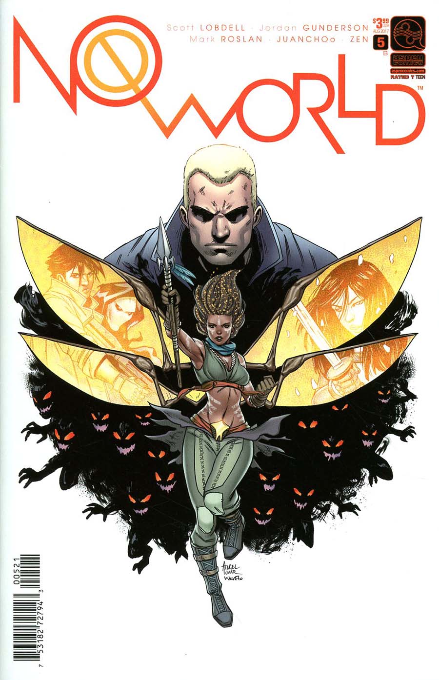 No World #5 Cover B Variant Angel Tovar Cover