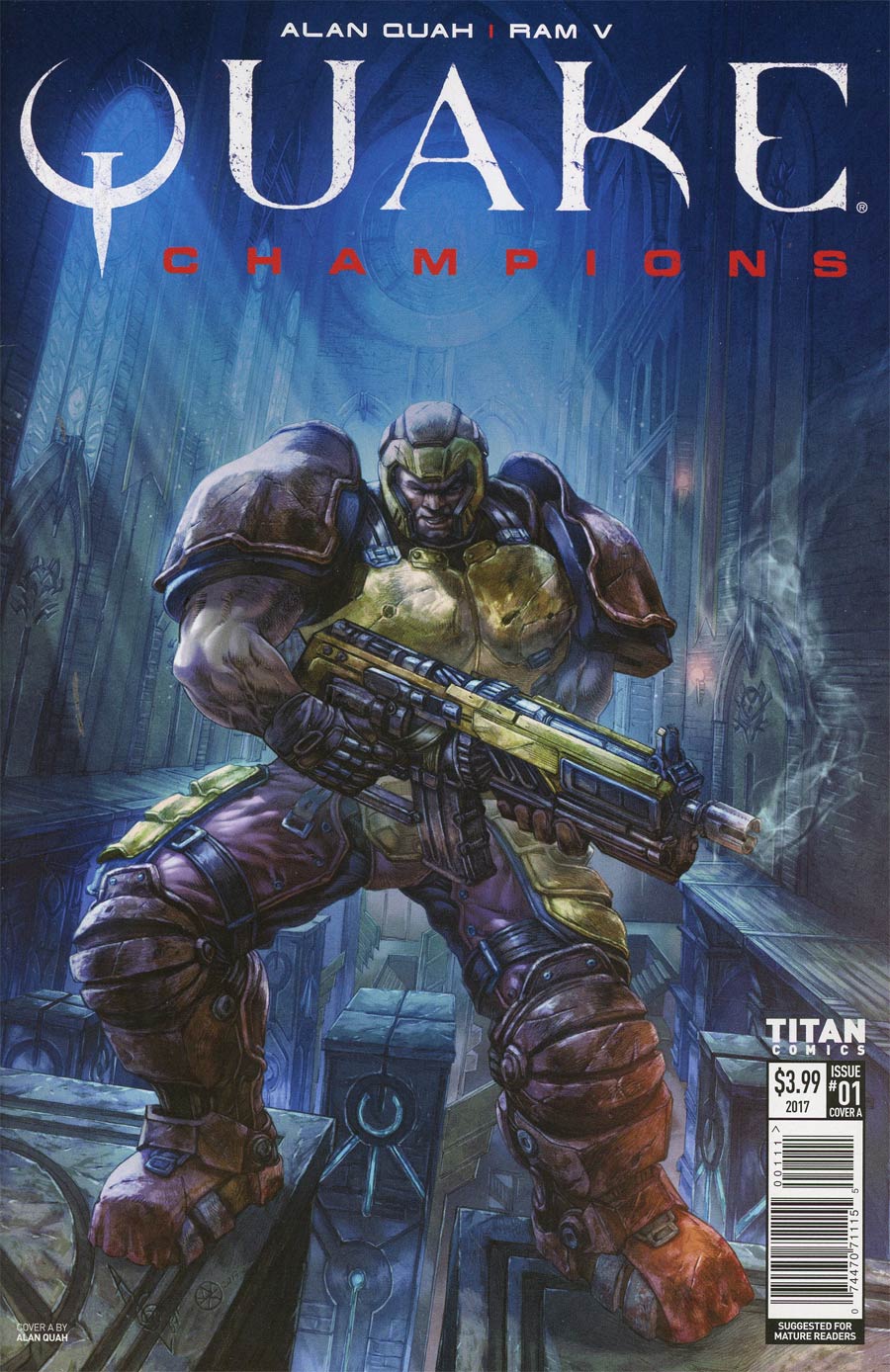 Quake Champions #1 Cover A Regular Alan Quah Cover