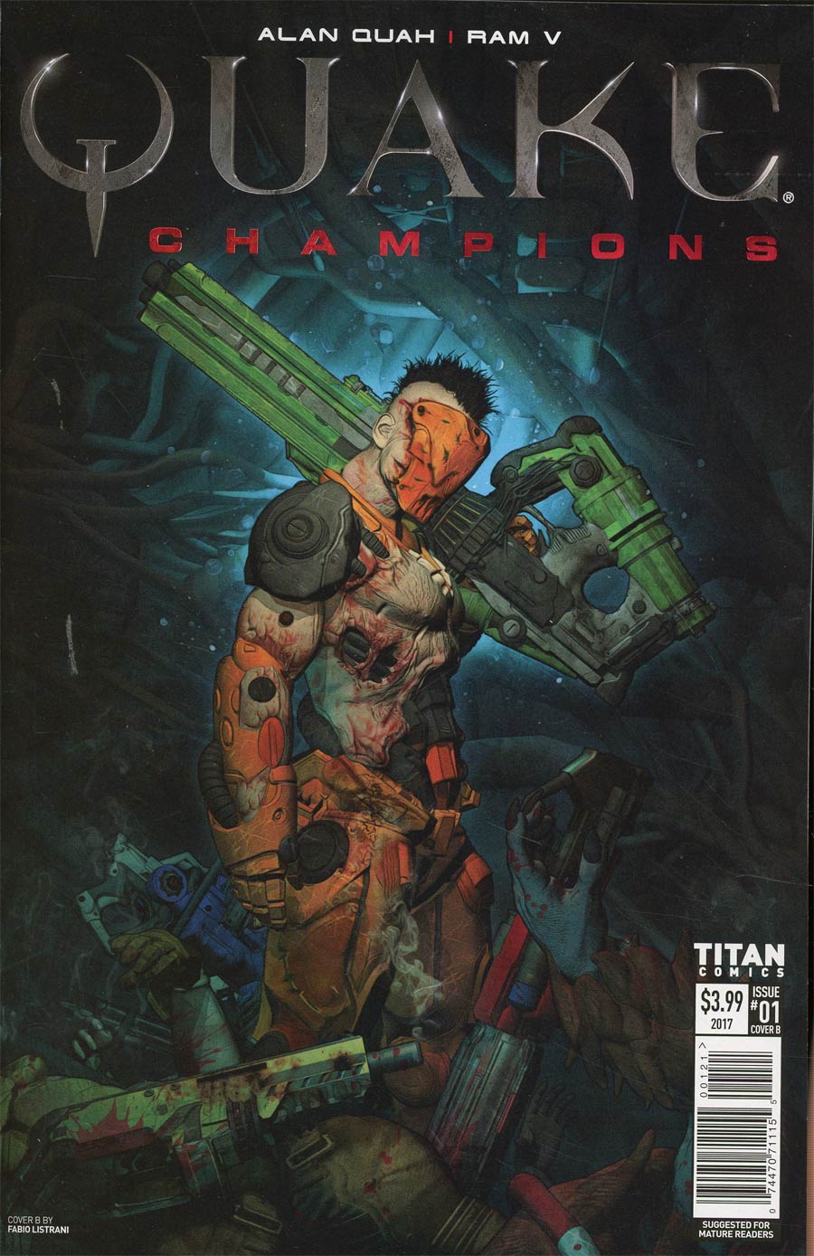 Quake Champions #1 Cover B Variant Fabio Listrani Cover