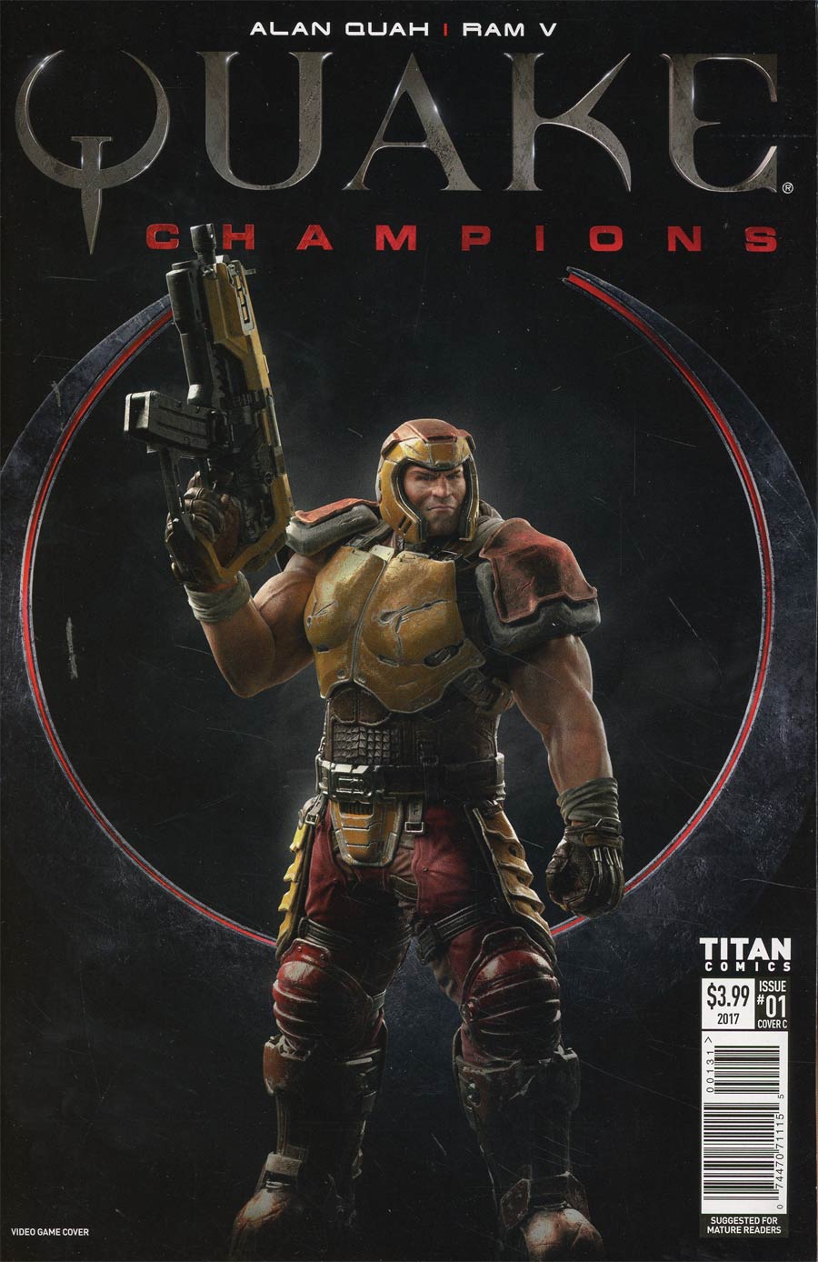 Quake Champions #1 Cover C Variant Video Game Cover