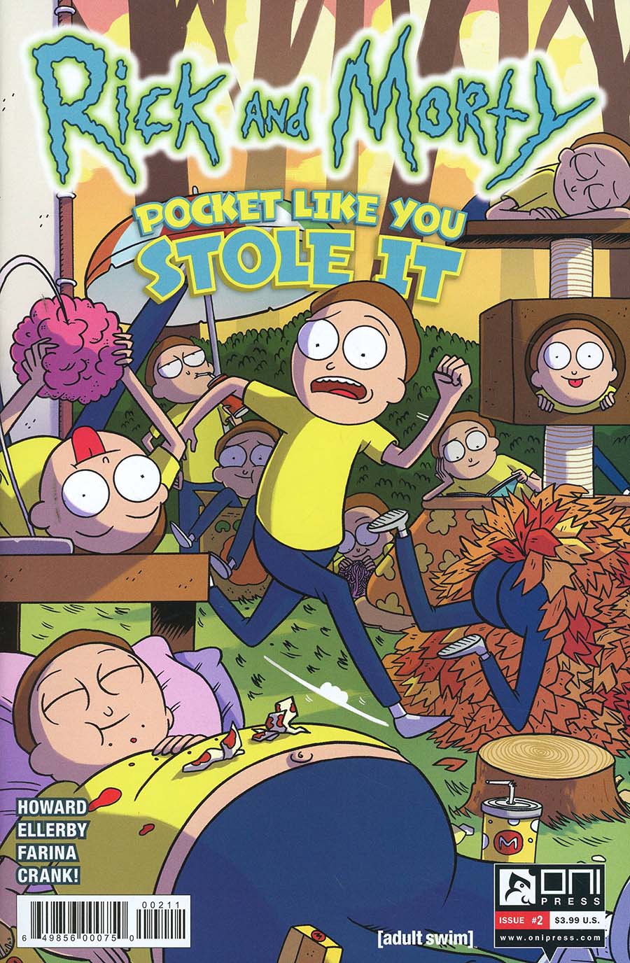 Rick And Morty Pocket Like You Stole It #2 Cover A Regular Katy Farina Cover