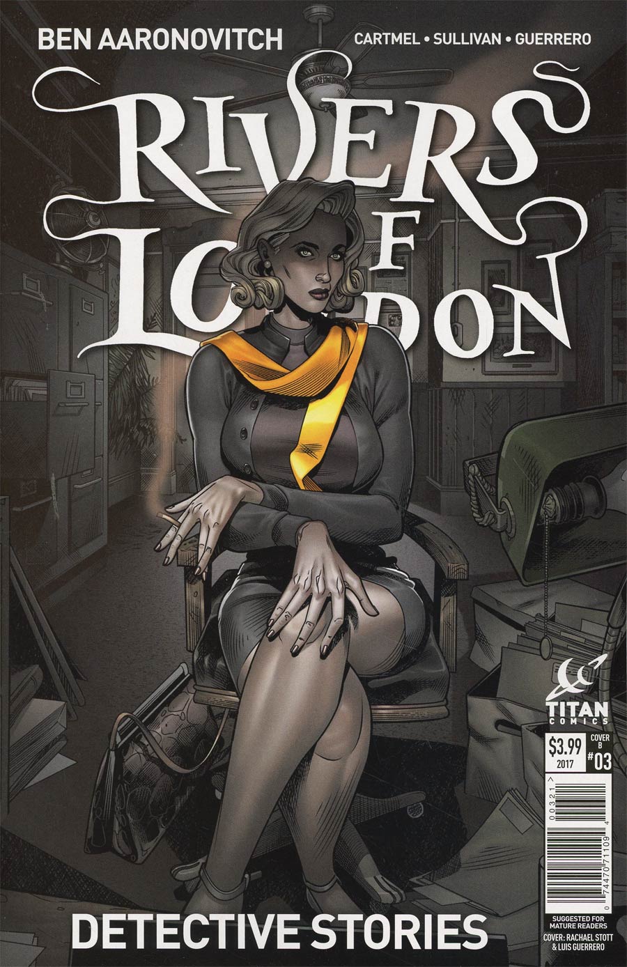 Rivers Of London Detective Stories #3 Cover B Variant Rachael Stott & Luis Guerrero Cover