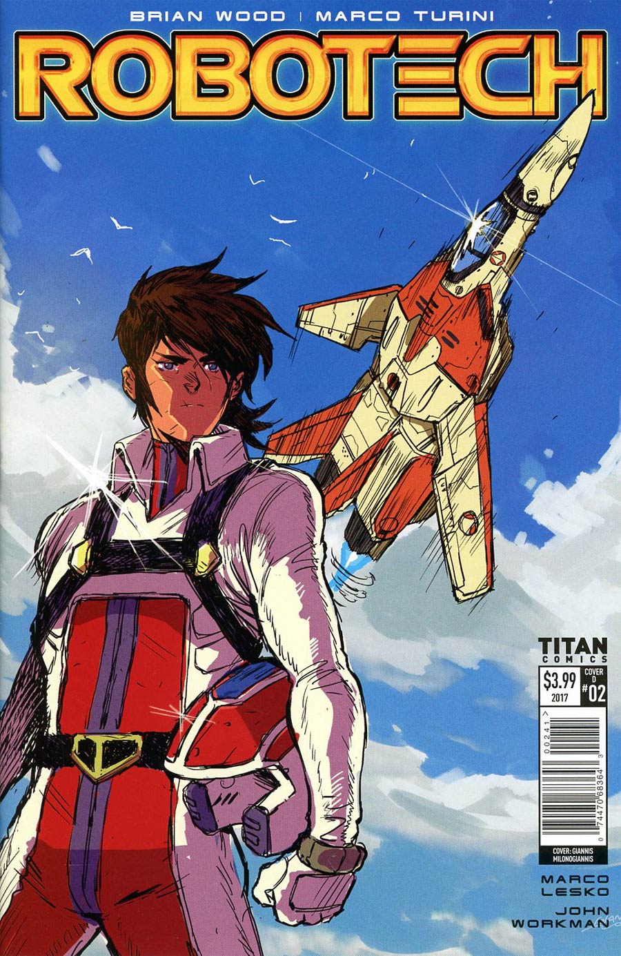 Robotech Vol 3 #2 Cover D Variant Giannis Milogiannis Cover