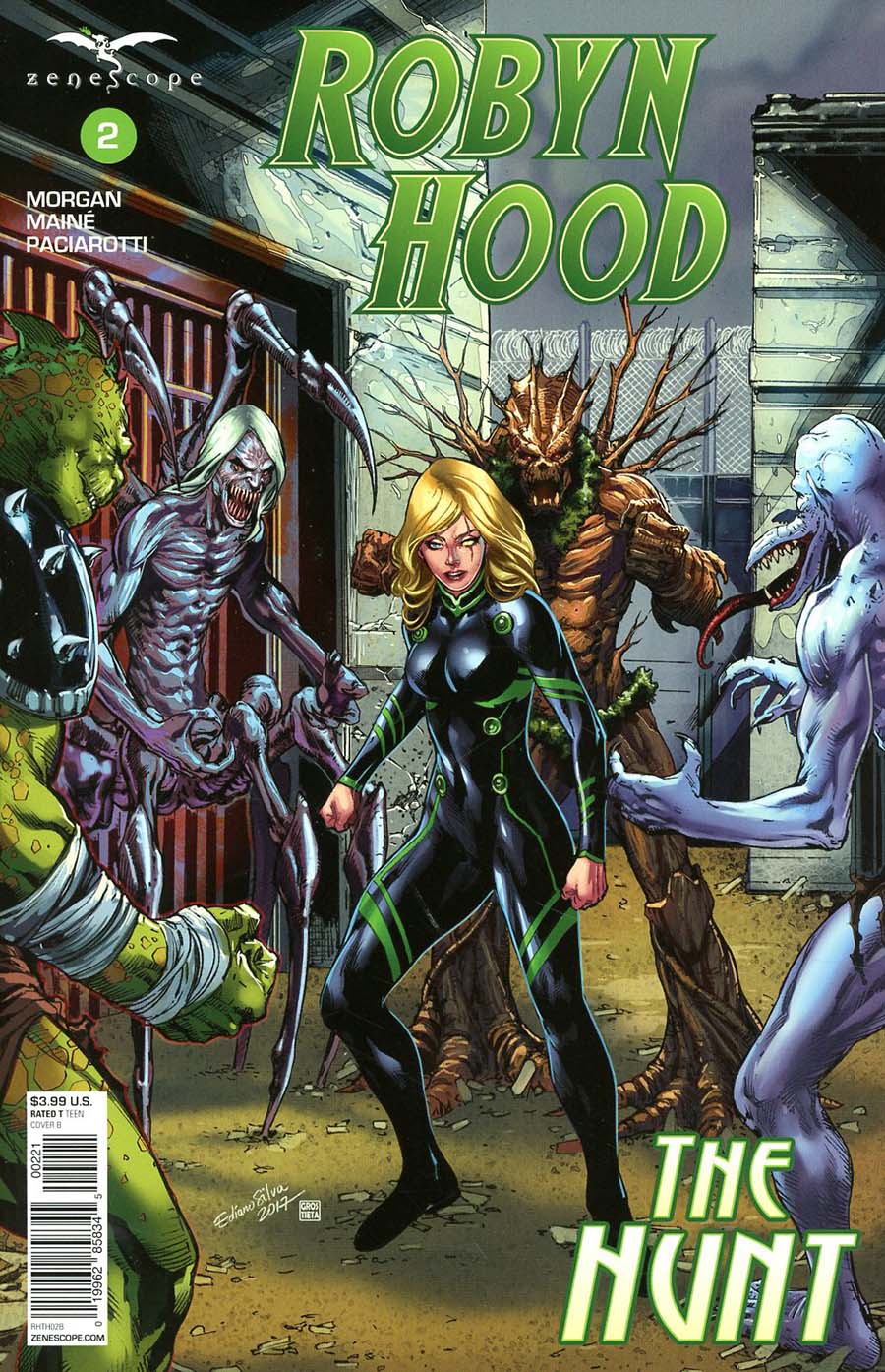 Grimm Fairy Tales Presents Robyn Hood The Hunt #2 Cover B Ediano Silva