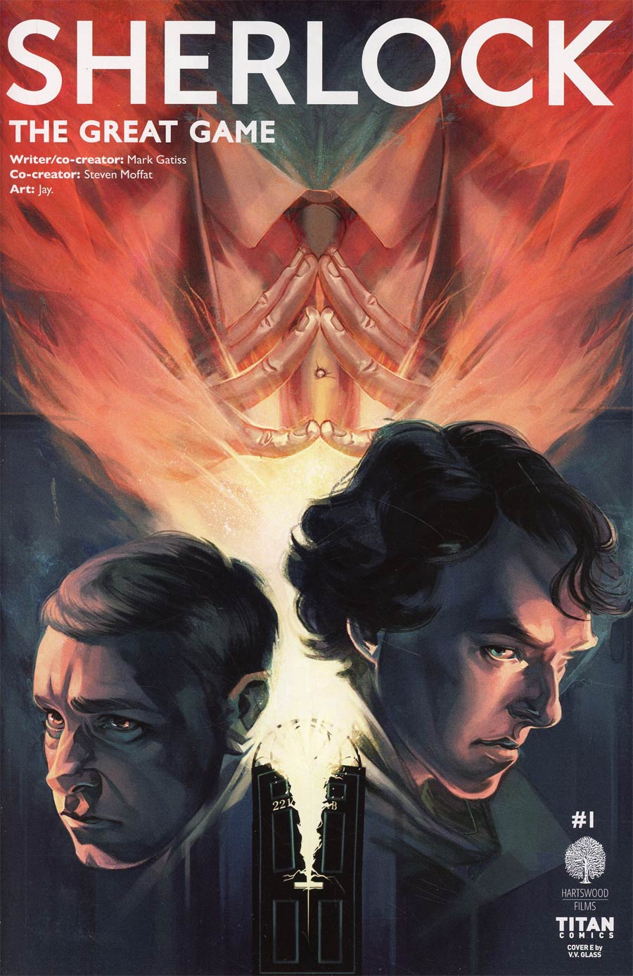 Sherlock The Great Game #1 Cover E Variant Verity Glass Cover
