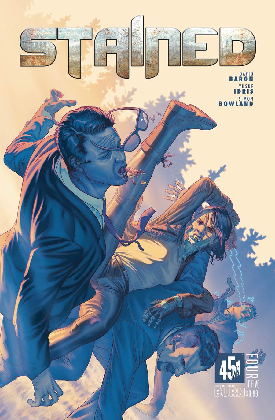 Stained #4 Cover A Regular Steve Morris Cover