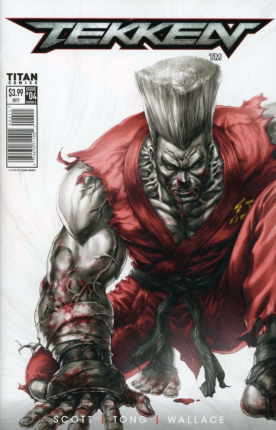 Tekken #4 Cover A Regular Alan Quah Cover