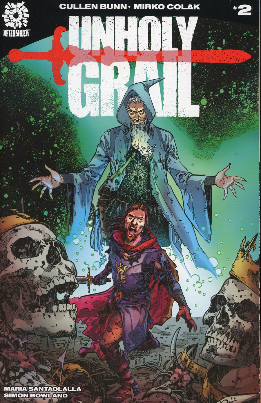 Unholy Grail #2 Cover A Regular Mirko Colak Cover