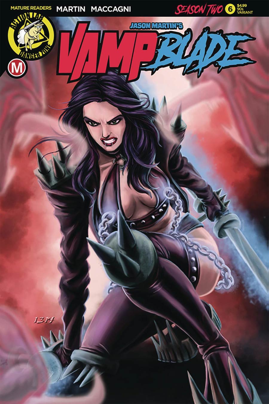 Vampblade Season 2 #6 Cover E Variant Ben Hansen 90s Cover