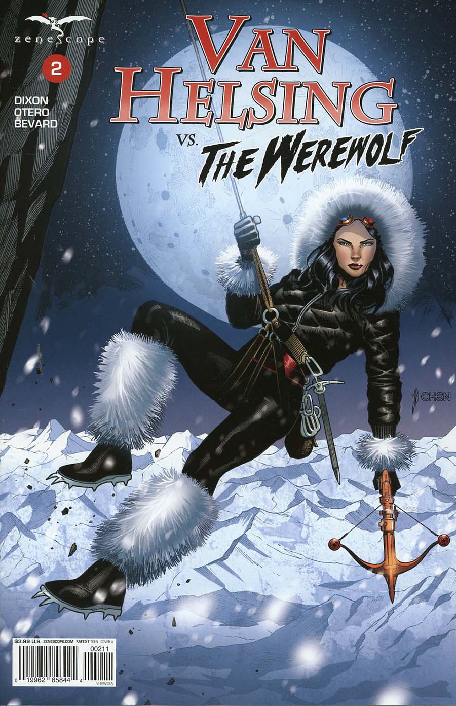 Grimm Fairy Tales Presents Van Helsing vs The Werewolf #2 Cover A Sean Chen