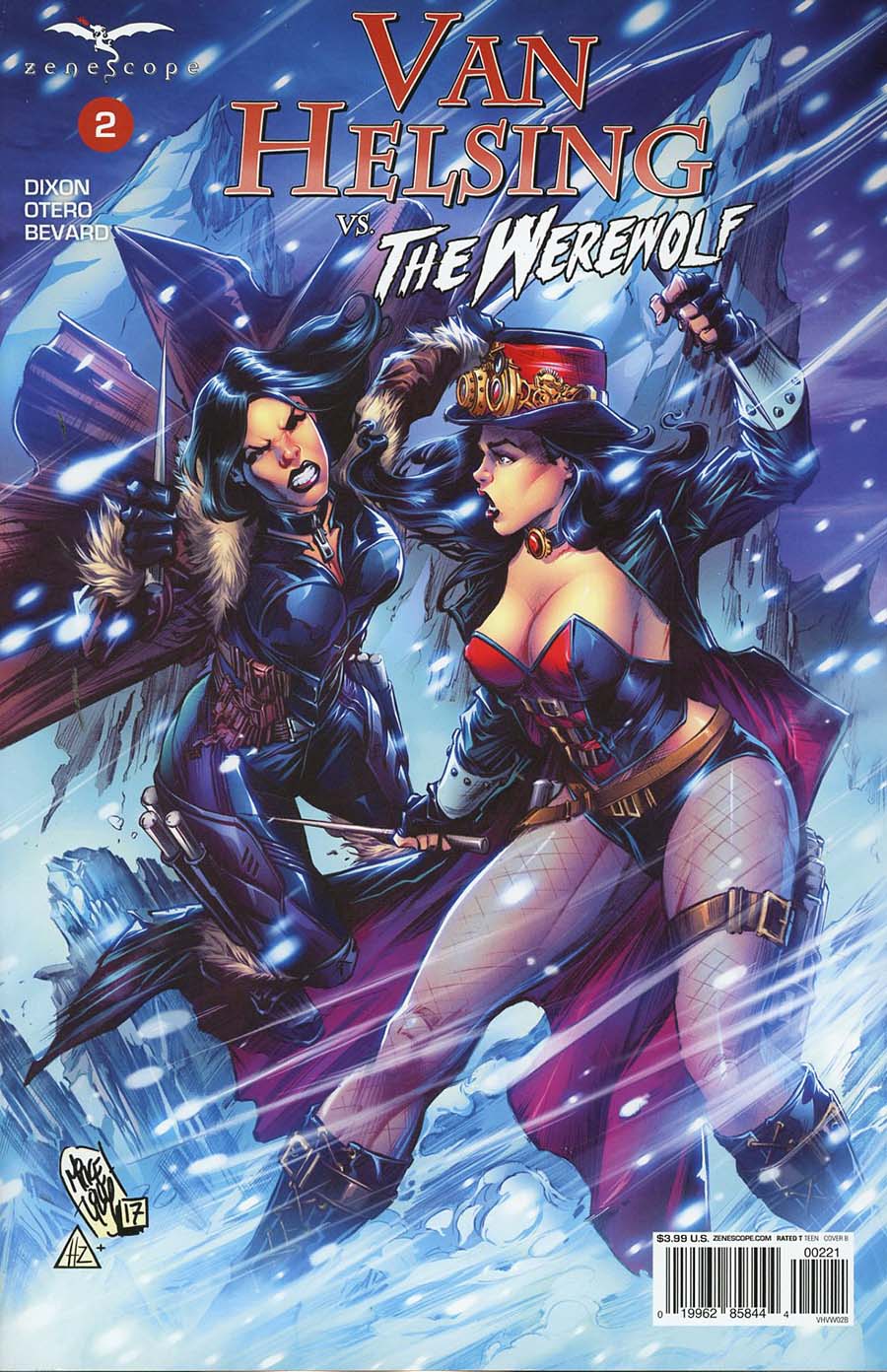 Grimm Fairy Tales Presents Van Helsing vs The Werewolf #2 Cover B Mike Lilly