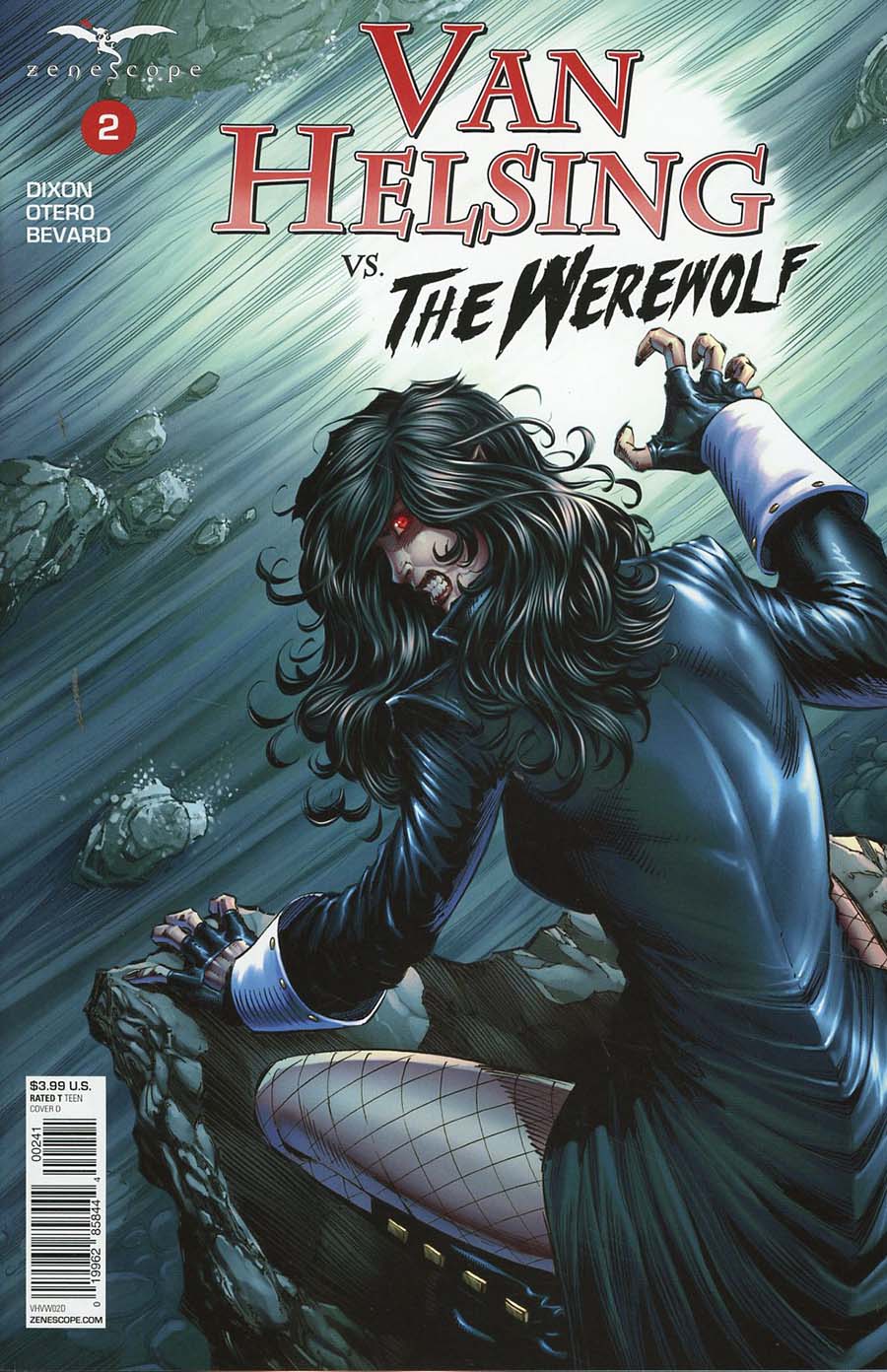 Grimm Fairy Tales Presents Van Helsing vs The Werewolf #2 Cover D Jason Metcalf