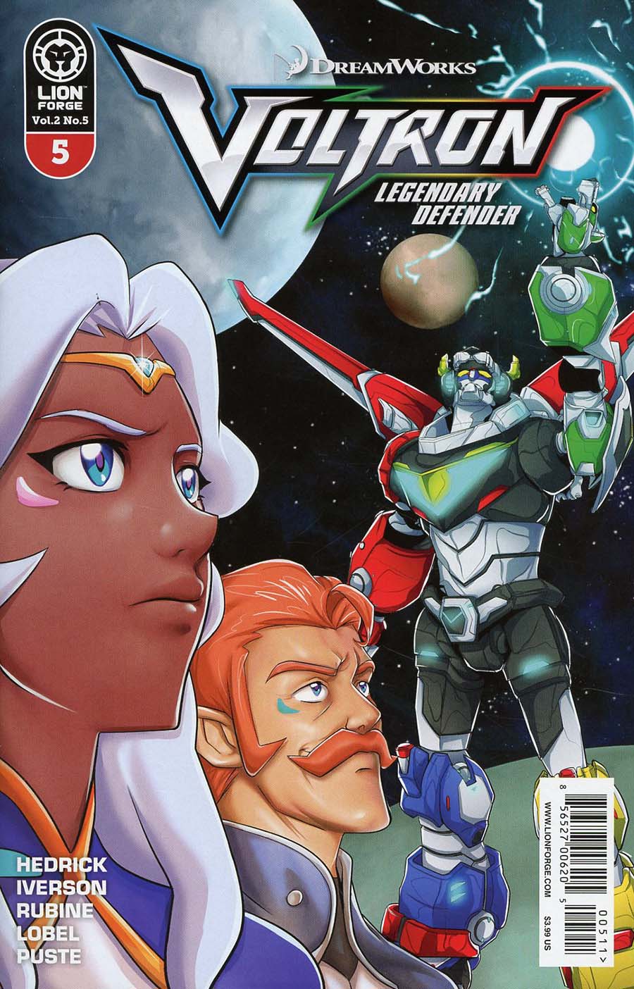 Voltron Legendary Defender Vol 2 #5 Cover A Regular Rubine Cover