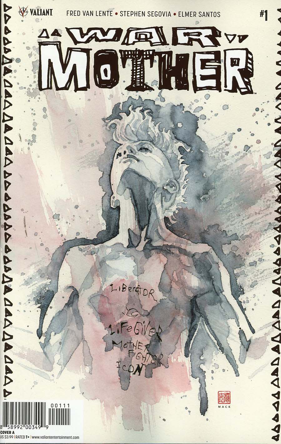 War Mother #1 Cover A Regular David Mack Cover