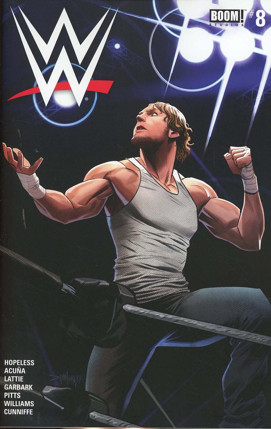 WWE #8 Cover A Regular Dan Mora Cover