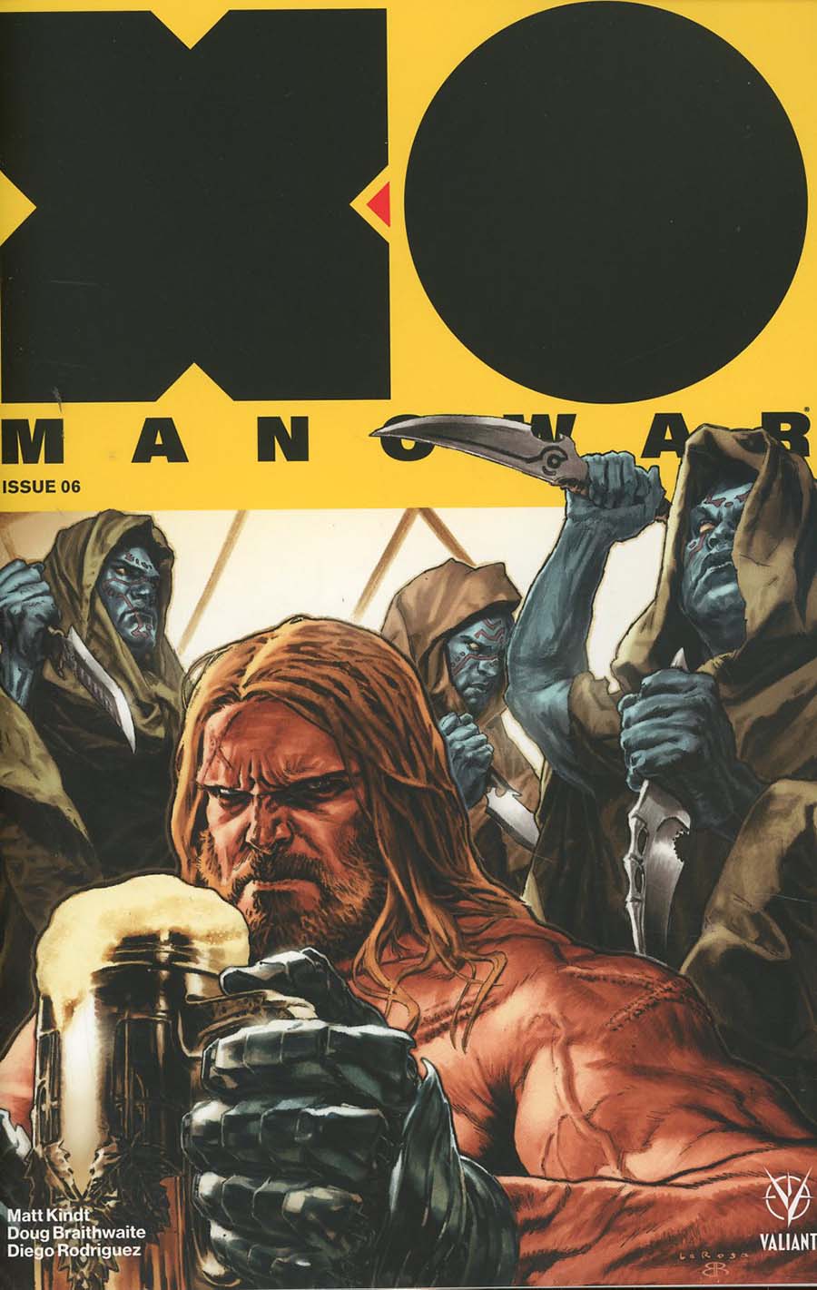 X-O Manowar Vol 4 #6 Cover A Regular Lewis Larosa Cover