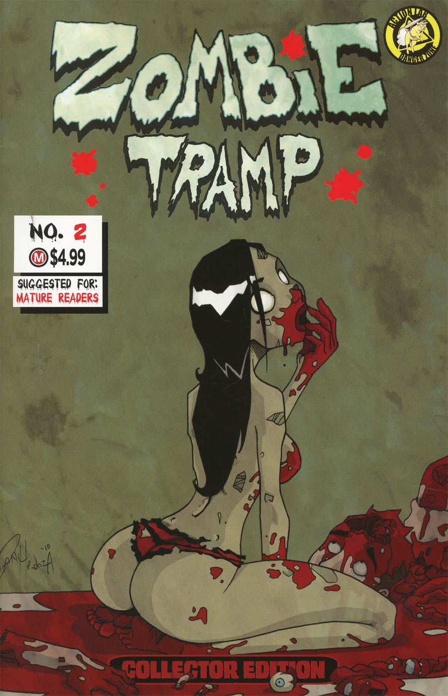 Zombie Tramp Origins #2 Cover G Variant Dan Mendoza Replica Cover