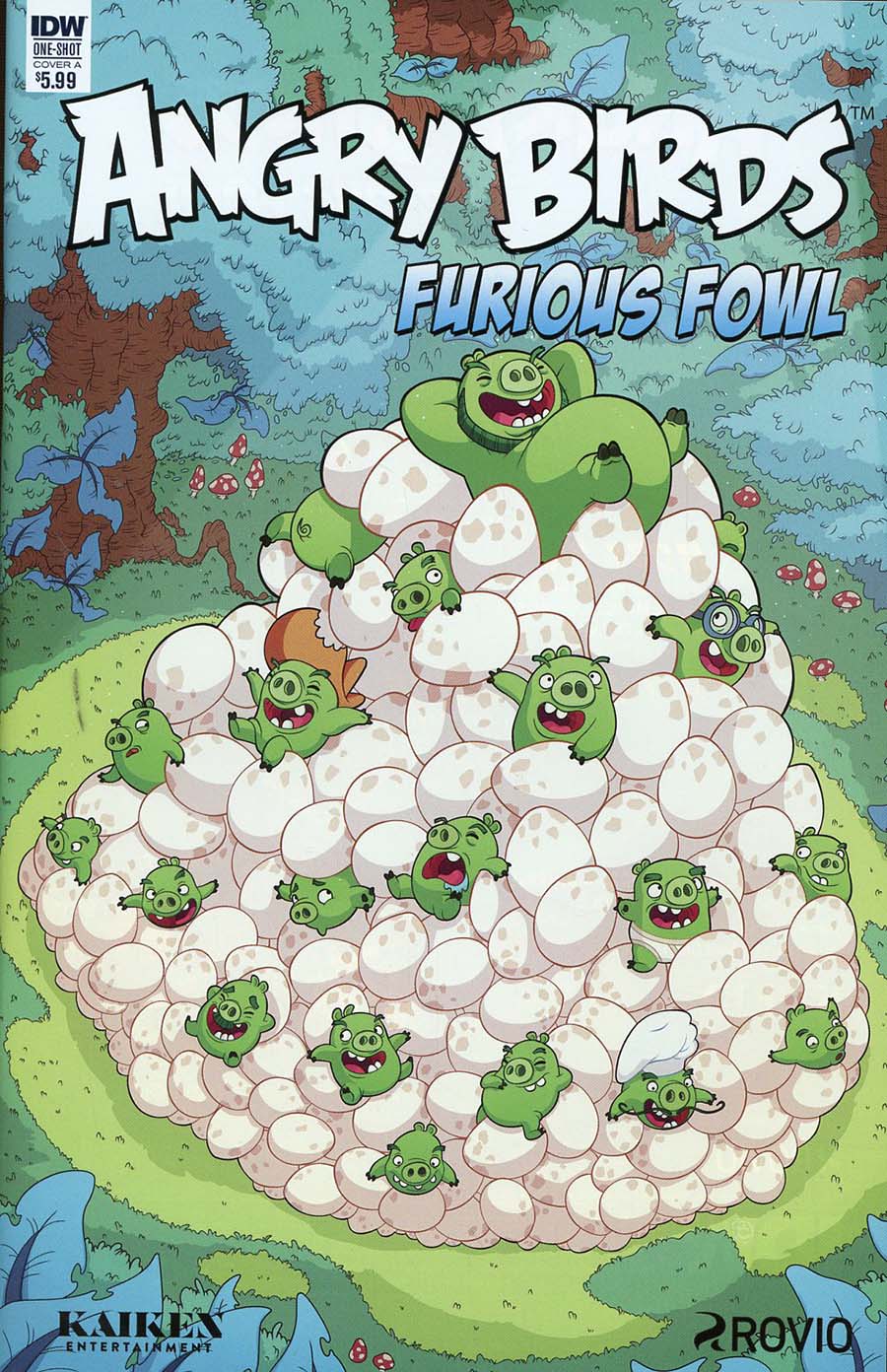 Angry Birds Comics Furious Fowl Cover A Regular Philip Murphy Cover