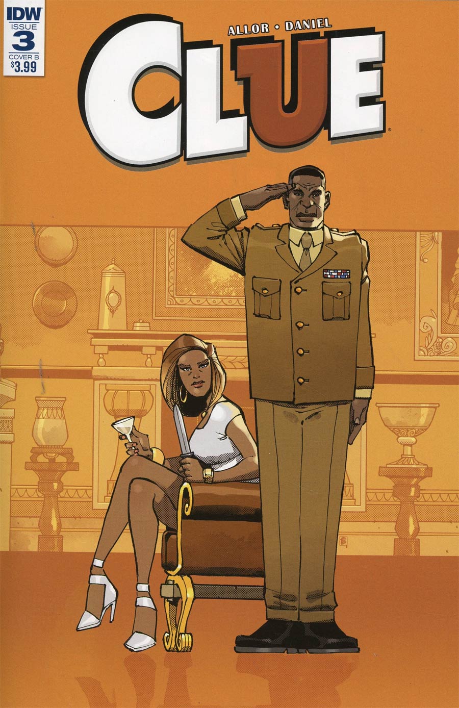 Clue #3 Cover B Variant Nelson Daniel Cover