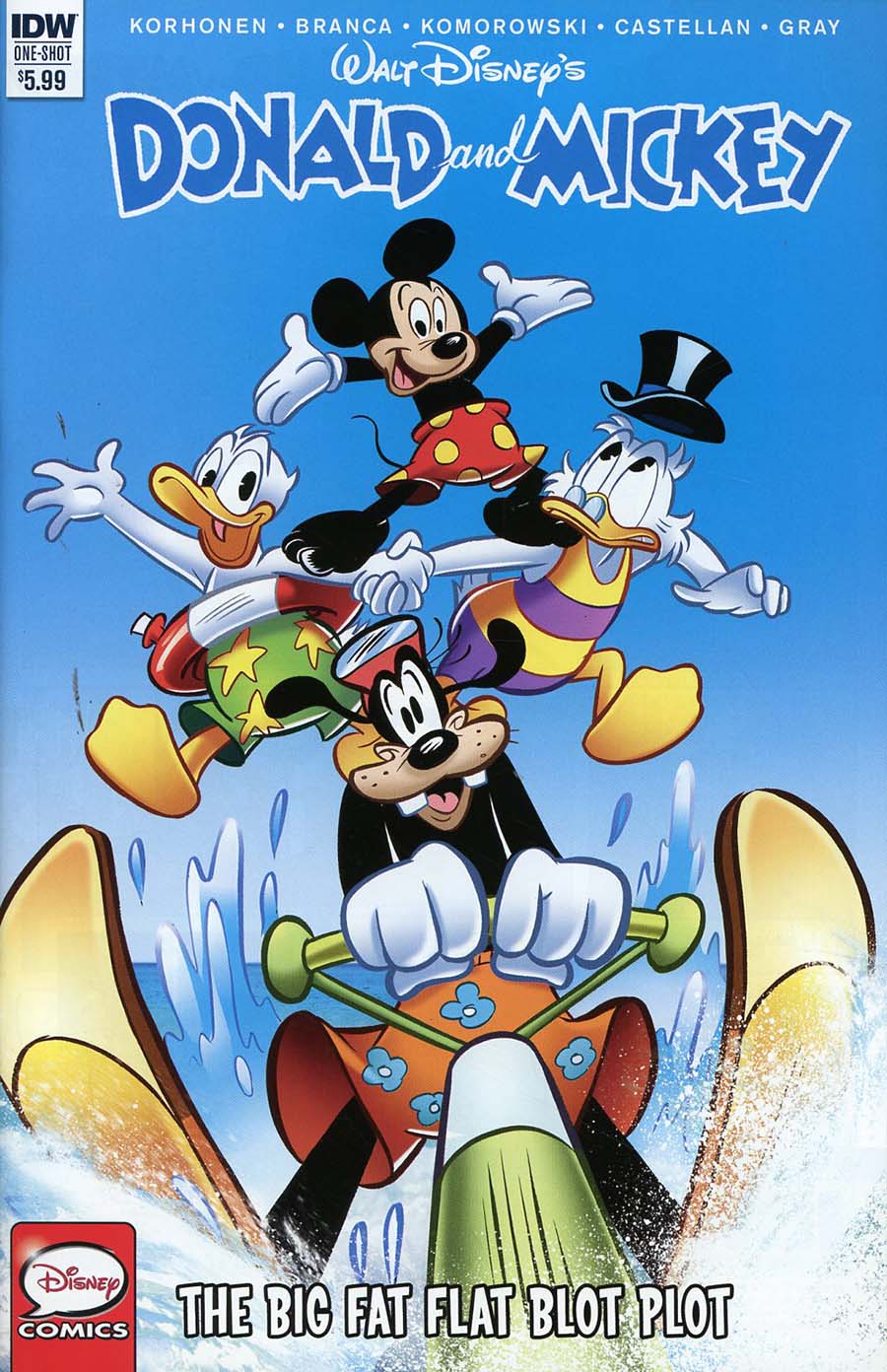 Donald And Mickey #1 Cover B Variant Fabrizio Petrossi & Morgan Prost Cover