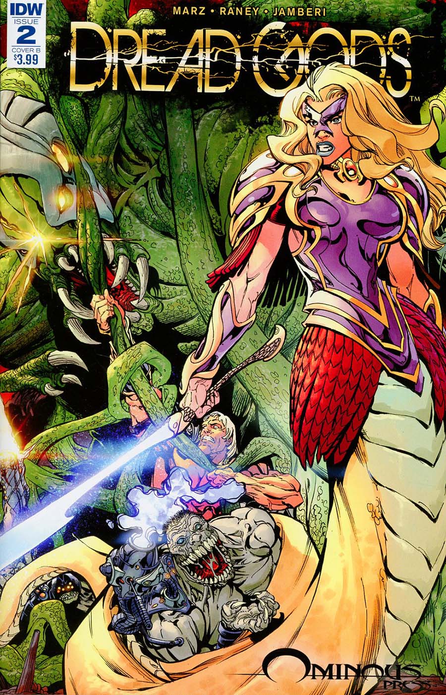 Dread Gods #2 Cover B Variant Bart Sears Cover