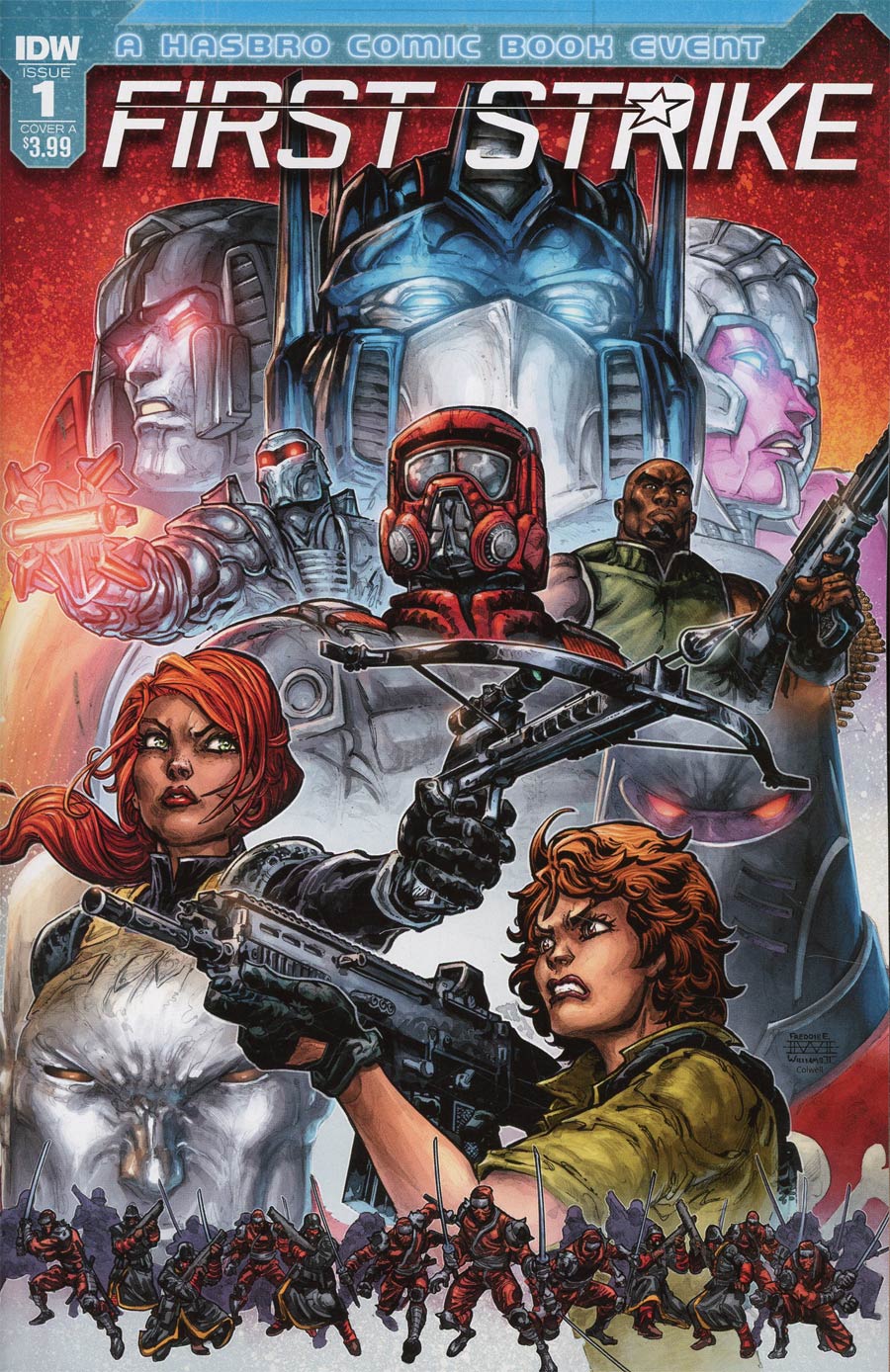 First Strike #1 Cover A Regular Freddie E Williams II Cover