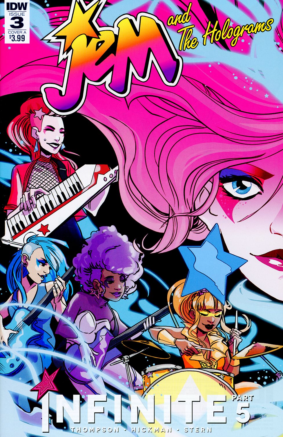 Jem And The Holograms Infinite #3 Cover A Regular Jen Hickman Cover (Infinite Part 5)