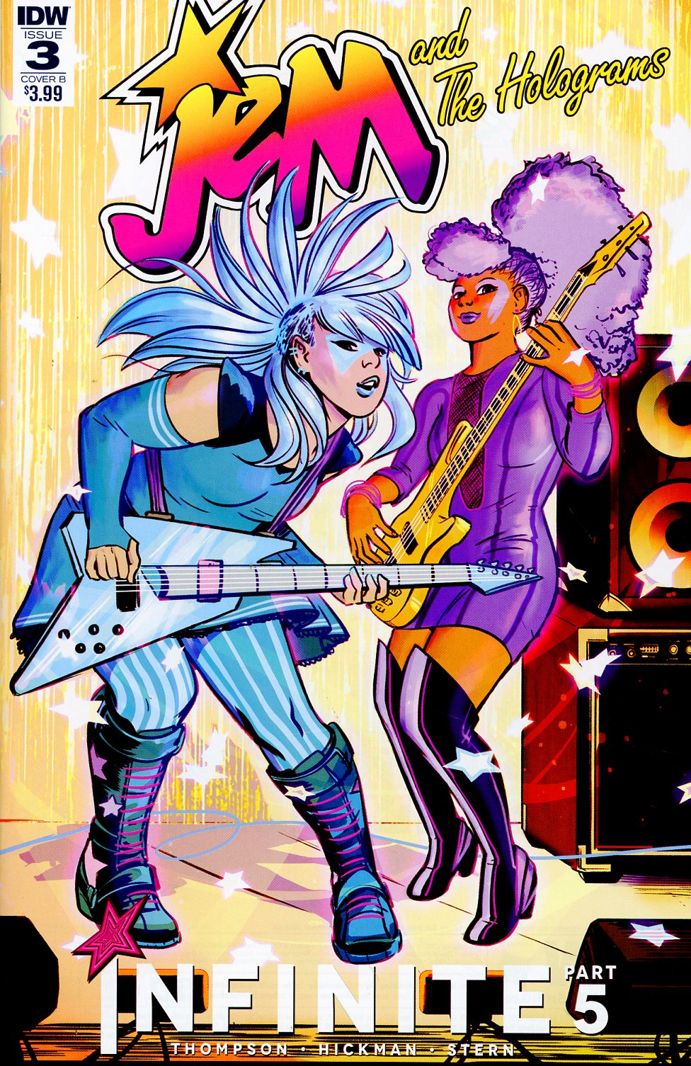 Jem And The Holograms Infinite #3 Cover B Variant Veronica Fish Cover (Infinite Part 5)