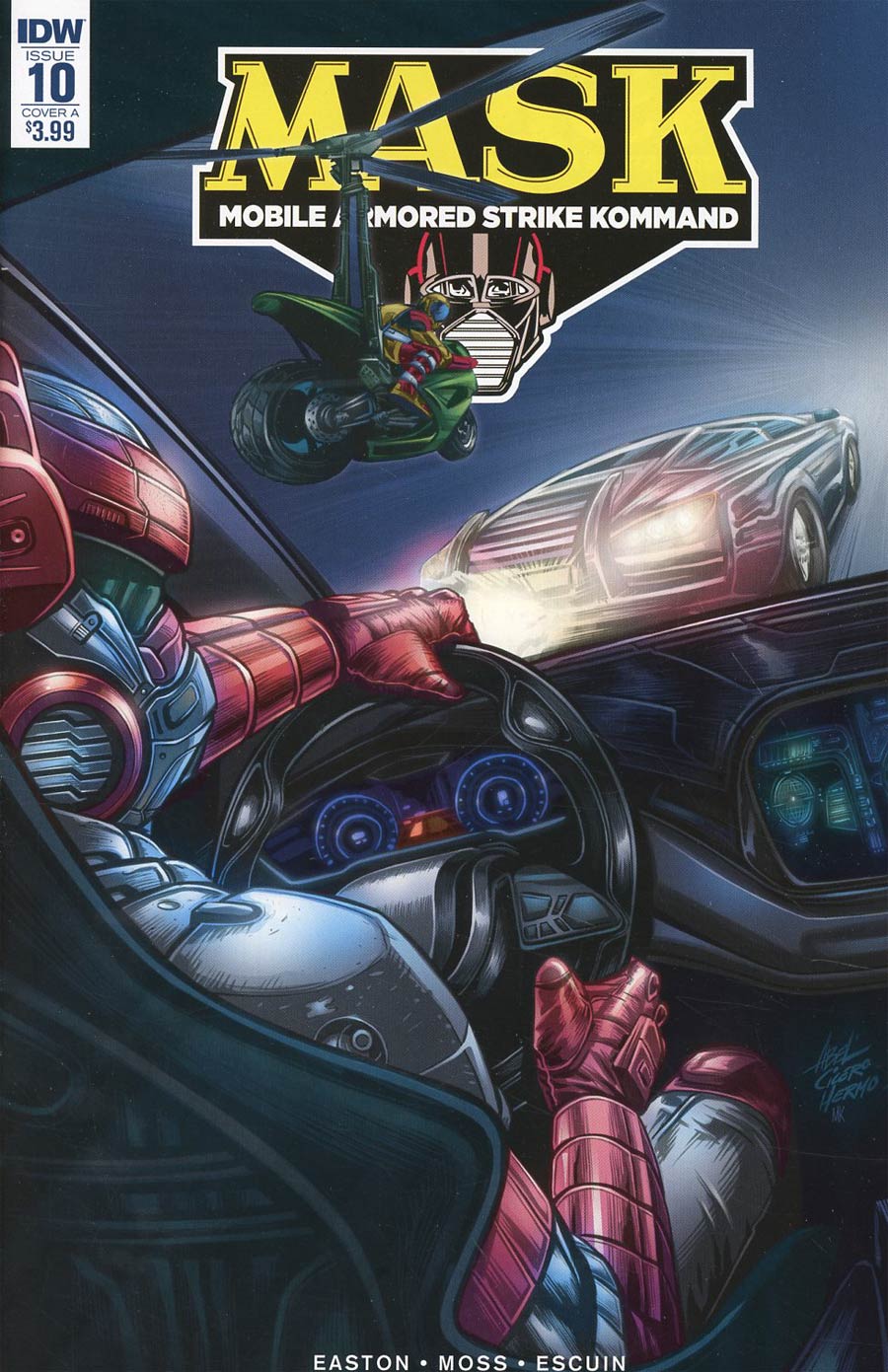 M.A.S.K. Mobile Armored Strike Kommand #10 Cover A Regular Abel Ciccero Cover
