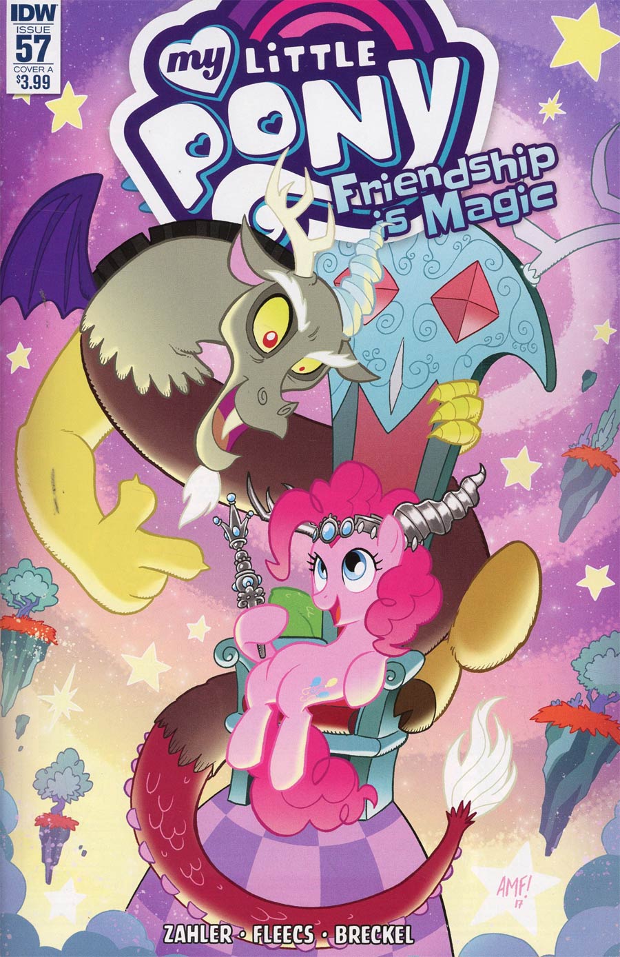 My Little Pony Friendship Is Magic #57 Cover A Regular Tony Fleecs Cover