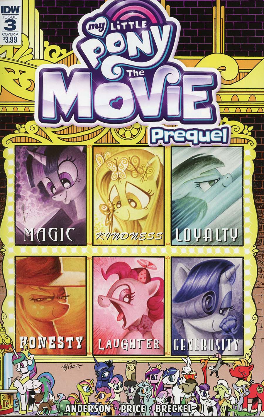 My Little Pony Movie Prequel #3 Cover A Regular Andy Price Cover
