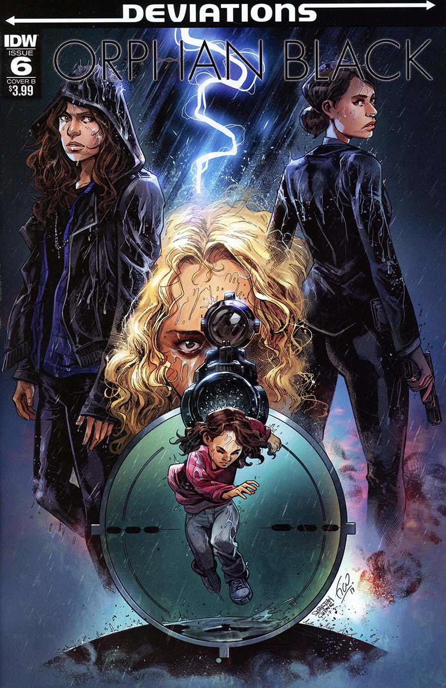 Orphan Black Deviations #6 Cover B Variant Fico Ossio Cover