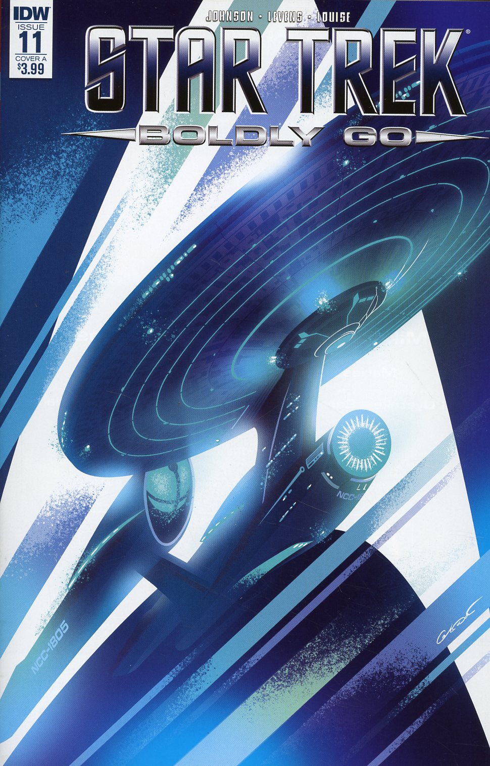 Star Trek Boldly Go #11 Cover A Regular George Caltsoudas Cover