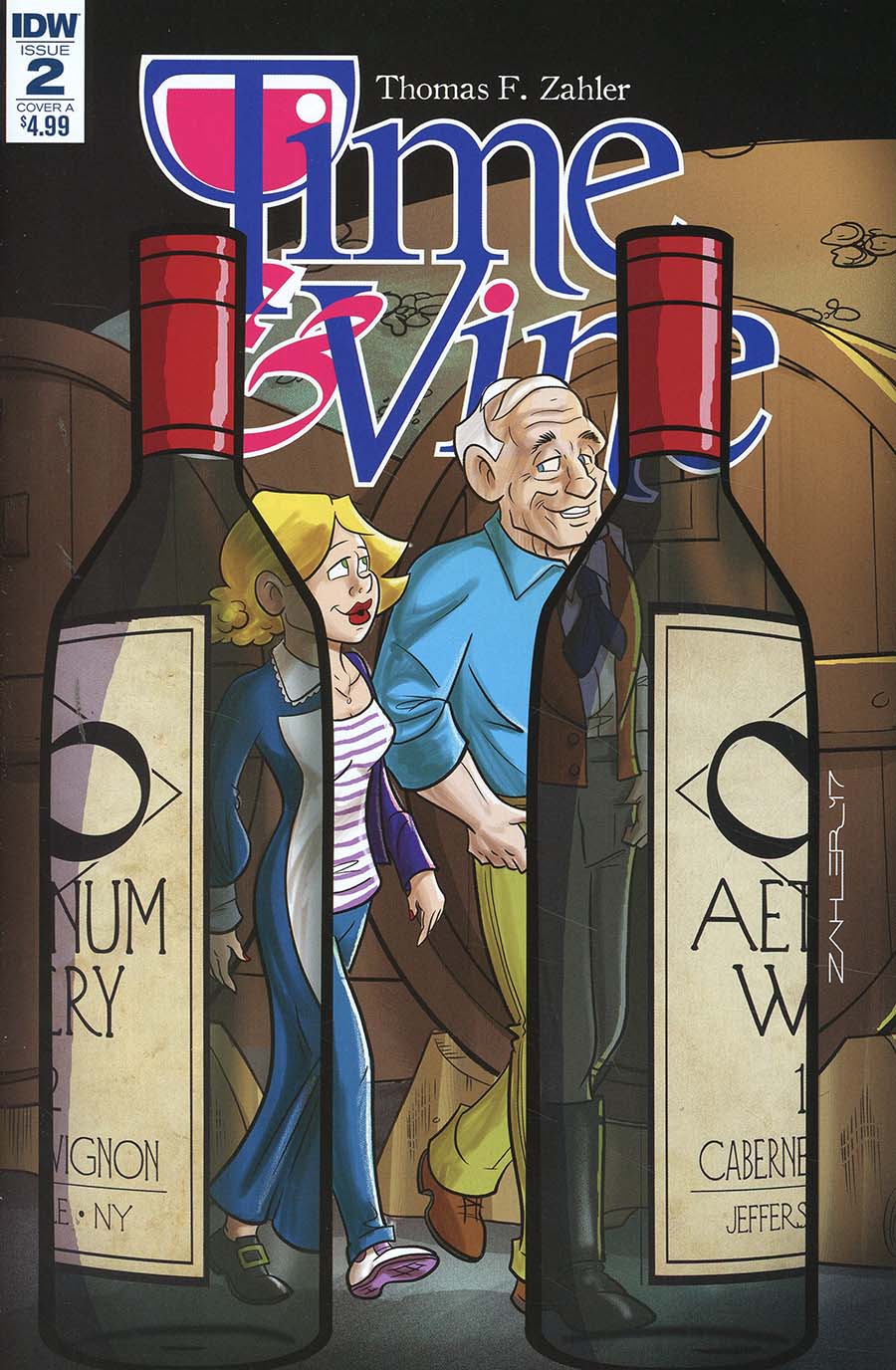 Time & Vine #2 Cover A Regular Thom Zahler Cover