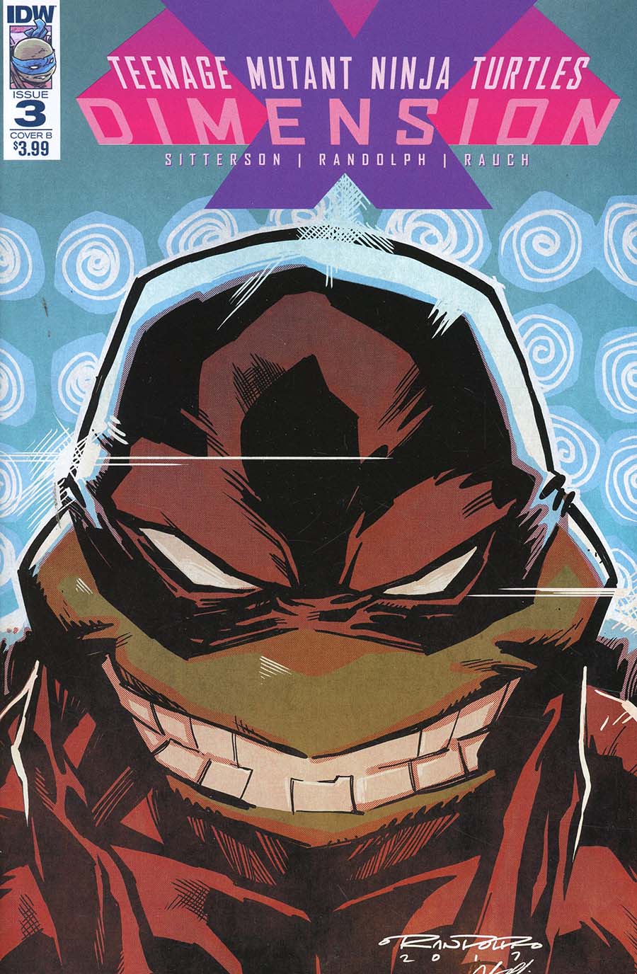 Teenage Mutant Ninja Turtles Dimension X #3 Cover B Variant Khary Randolf Cover