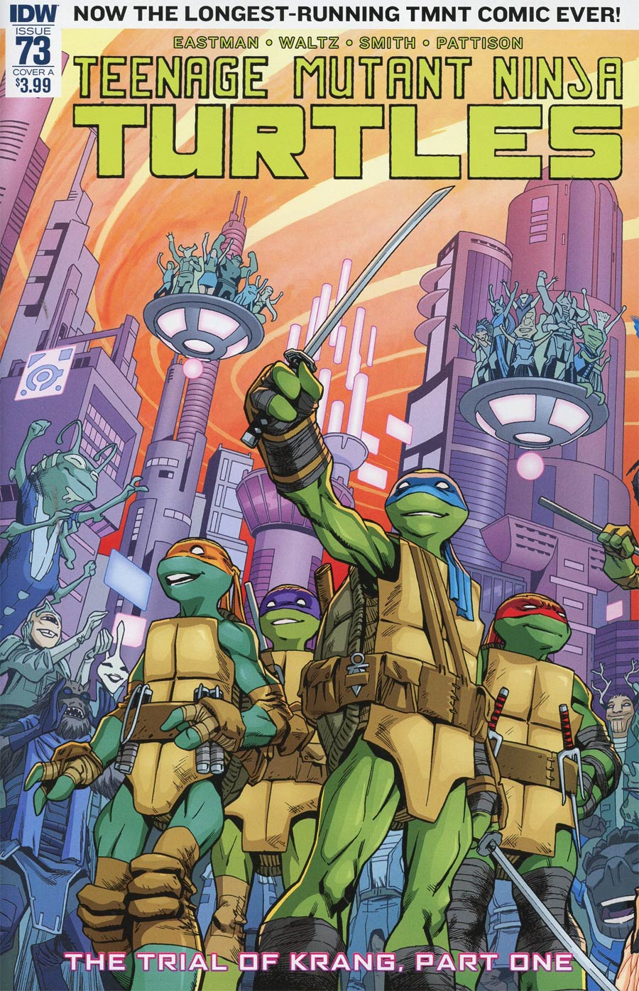 Teenage Mutant Ninja Turtles Vol 5 #73 Cover A Regular Cory Smith Cover