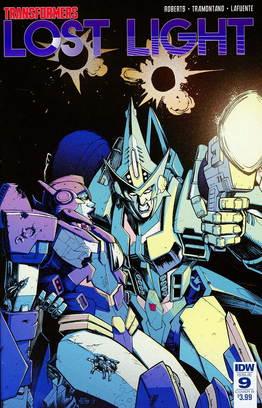 Transformers Lost Light #9 Cover B Variant Nick Roche Cover