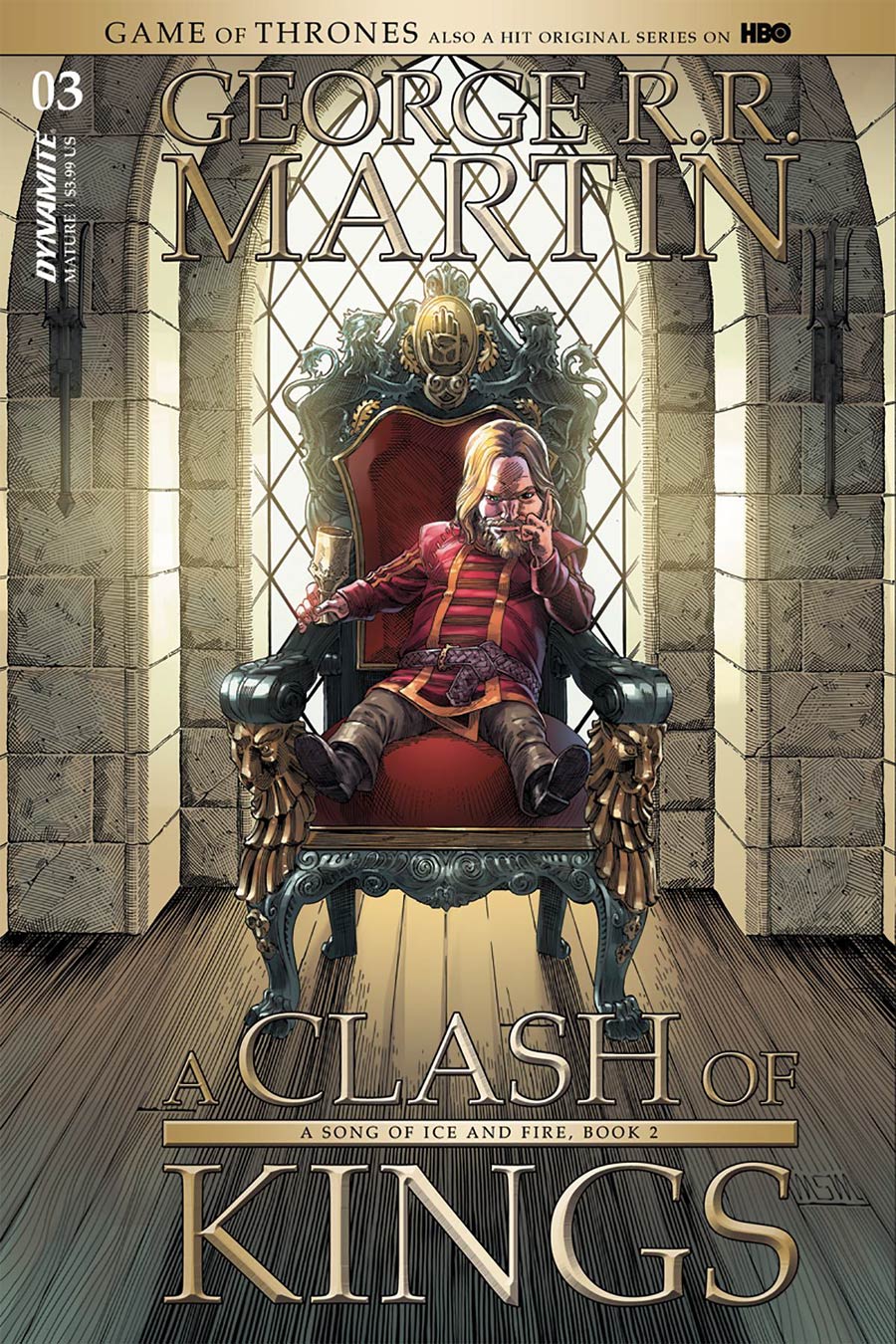Game Of Thrones Clash Of Kings #3 Cover A Regular Mike Miller Cover