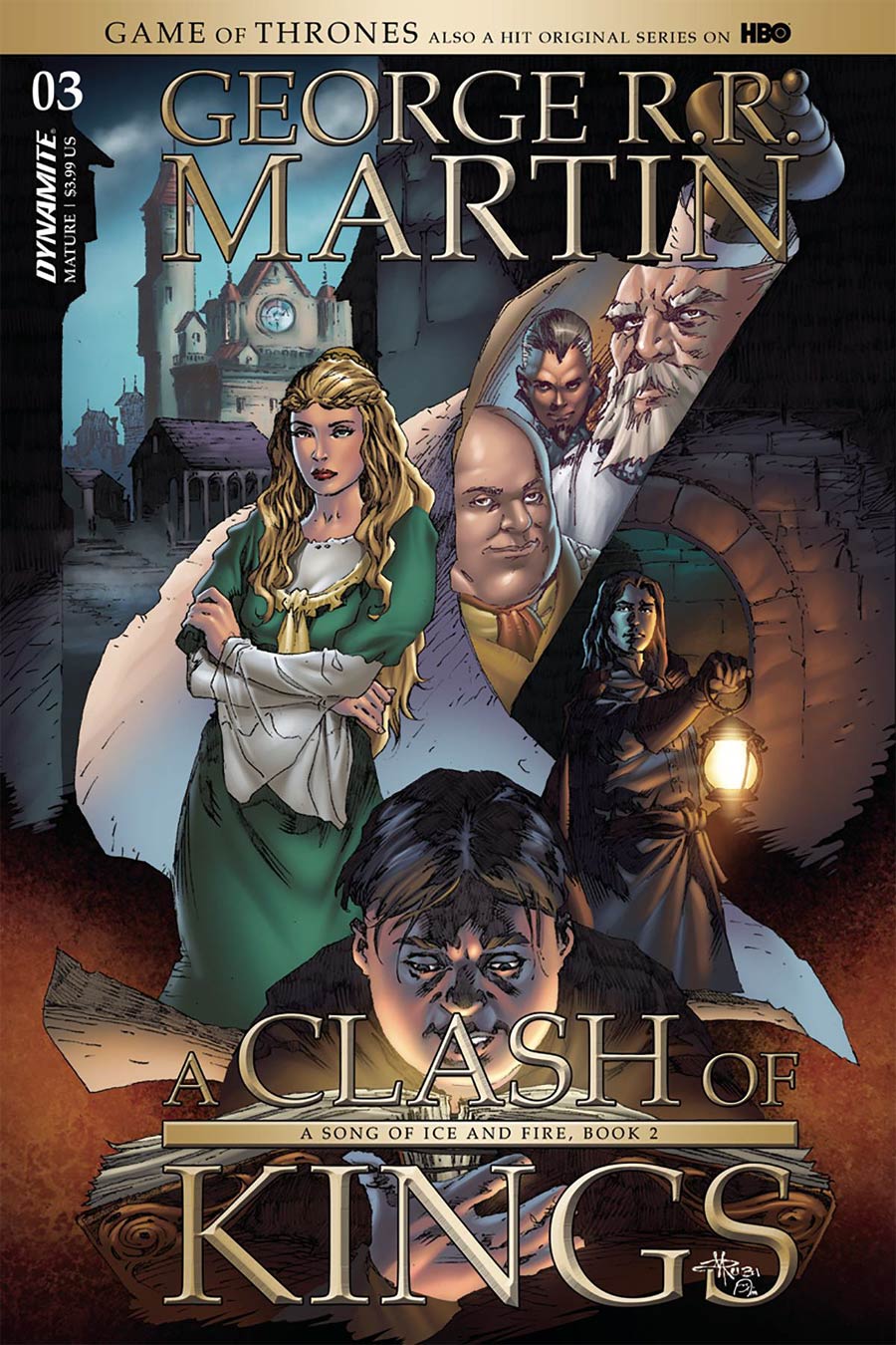 Game Of Thrones Clash Of Kings #3 Cover B Variant Mel Rubi Subscription Cover