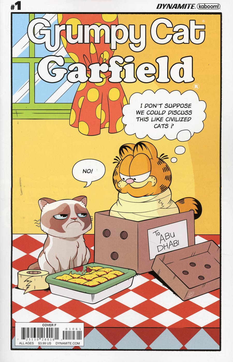 Grumpy Cat Garfield #1 Cover F Variant Phil Murphy Comic Strip Cover
