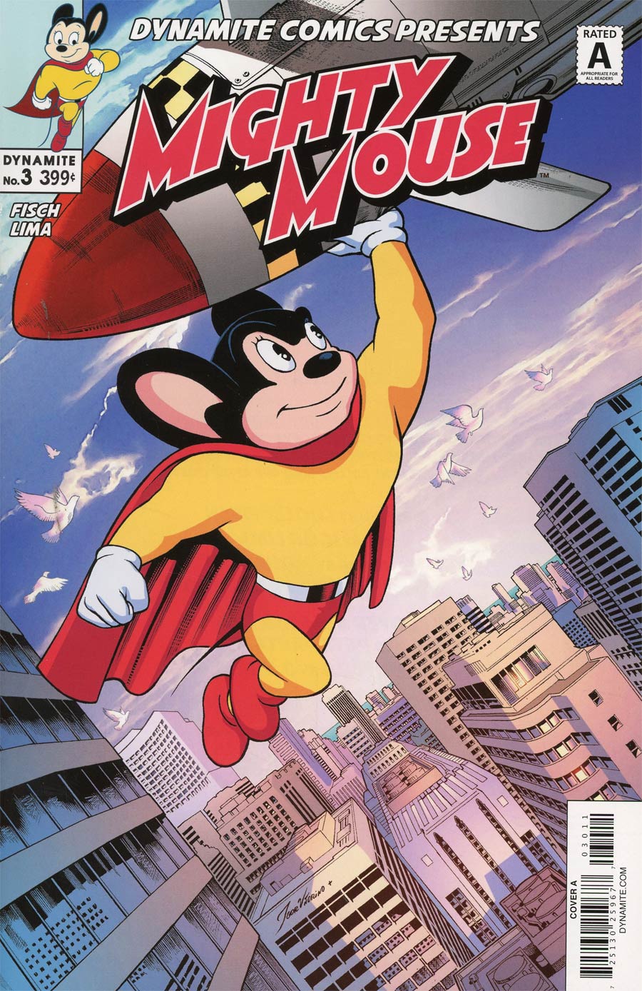 Mighty Mouse Vol 5 #3 Cover A Regular Igor Lima Cover