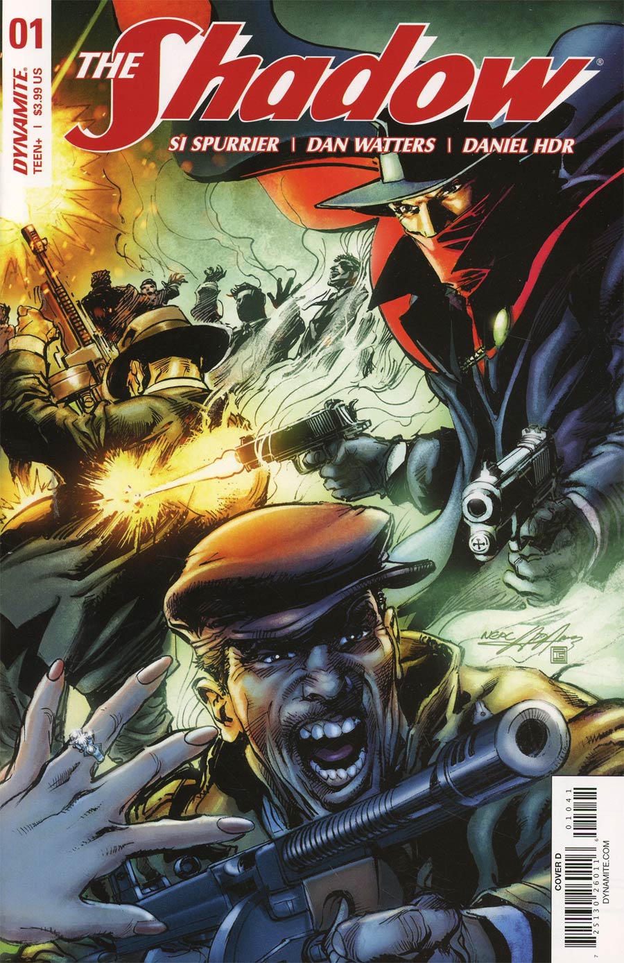 Shadow Vol 7 #1 Cover D Variant Neal Adams Cover