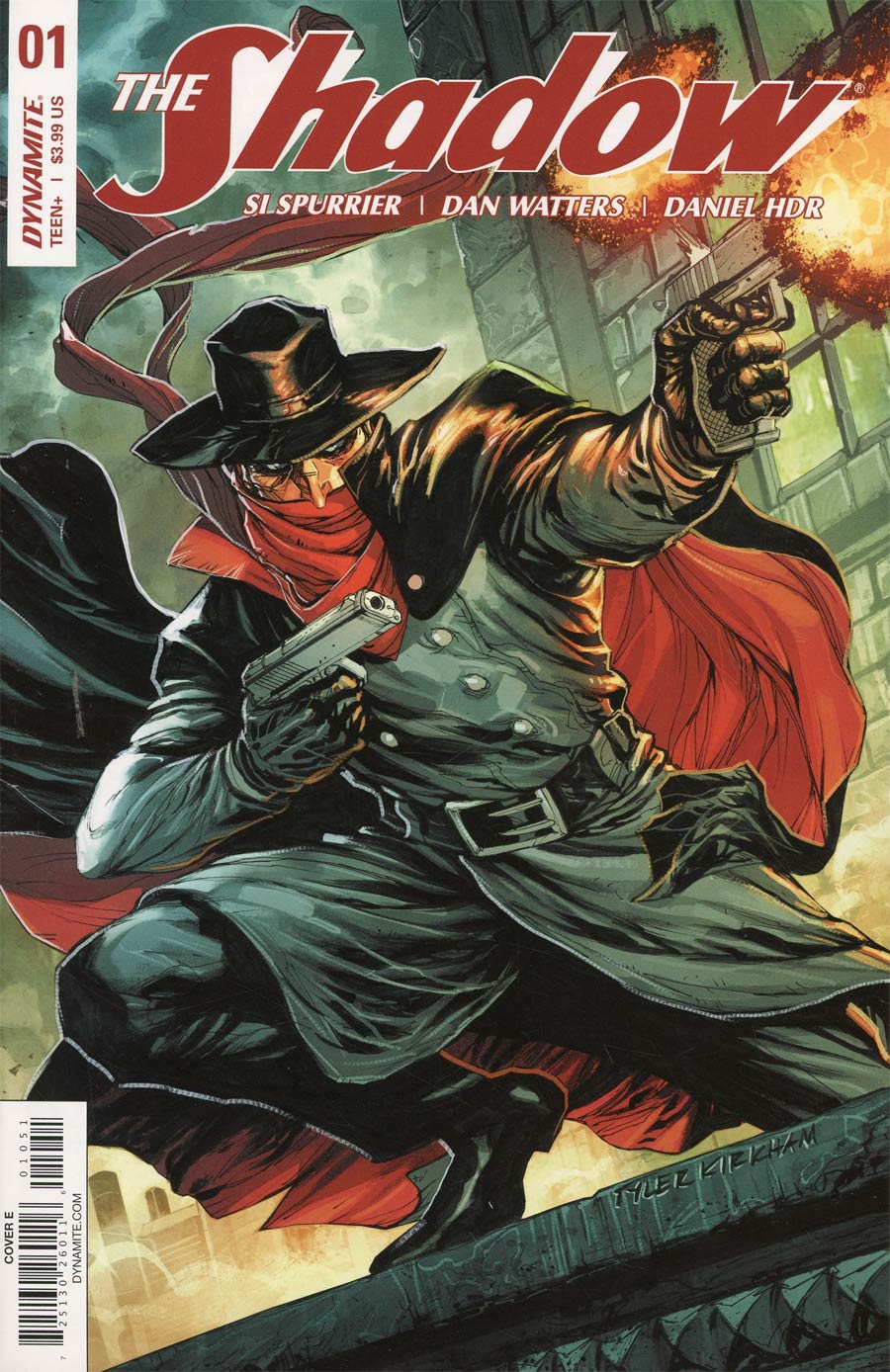 Shadow Vol 7 #1 Cover E Variant Tyler Kirkham Subscription Cover