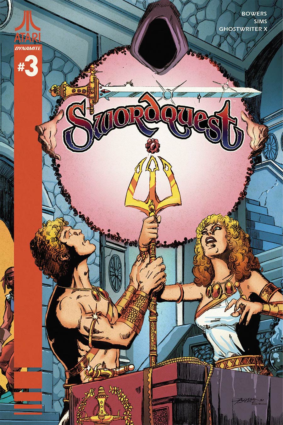 Swordquest #3 Cover B Variant George Perez Cover