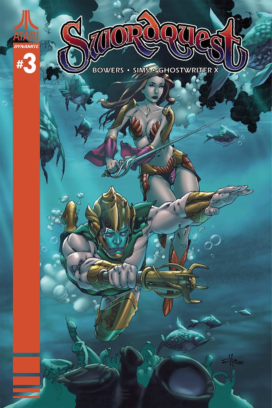 Swordquest #3 Cover C Variant Mel Rubi Cover